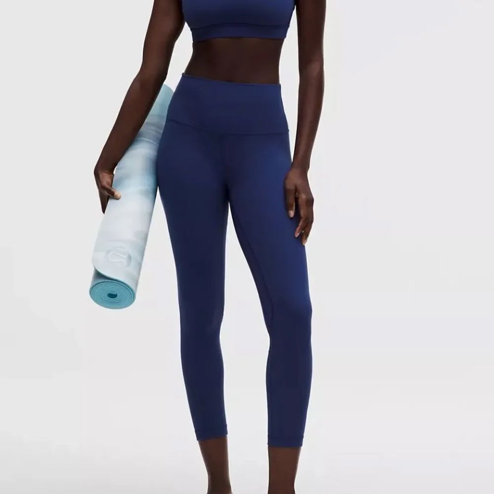 lululemon athletica Navy Leggings HR align 25”